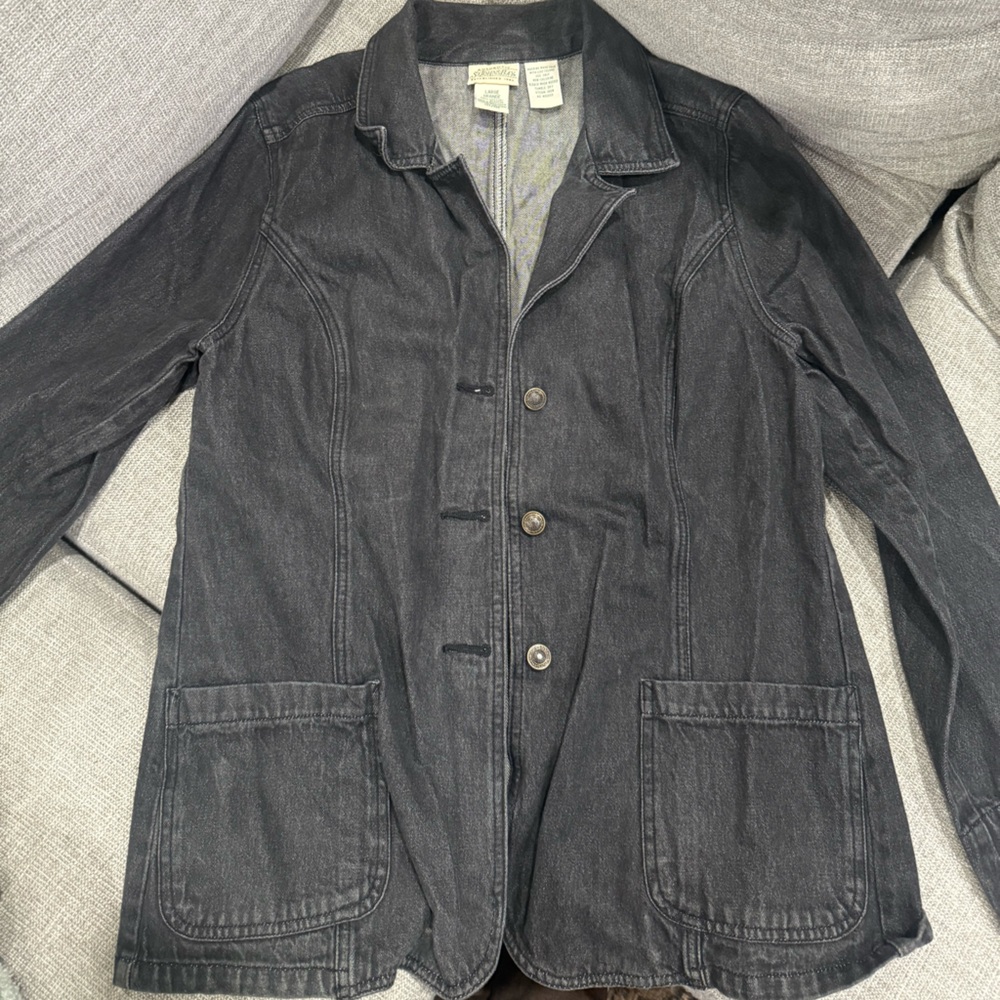 St. John's Bay Charcoal Shirt Jacket